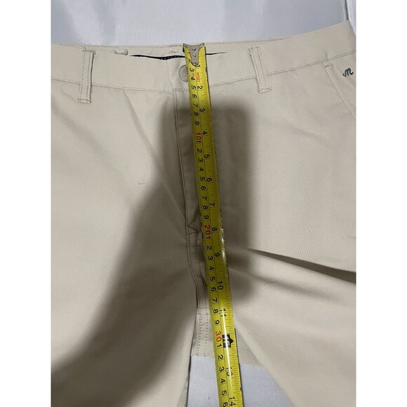 Maide Bonobos Golf Khaki Shorts Beige Men's Size 34 Cotton Blend - Picture 12 of 13